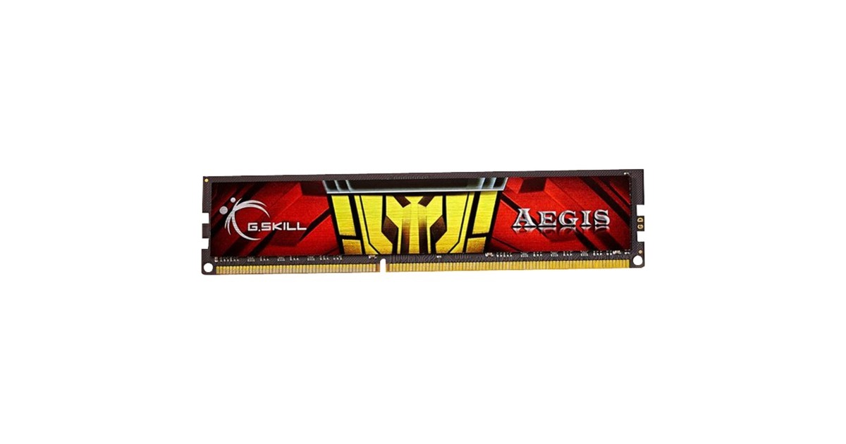 G.Skill DIMM 4 GB DDR3-1333, Arbeitsspeicher(F3-1333C9S-4GIS, AEGIS)