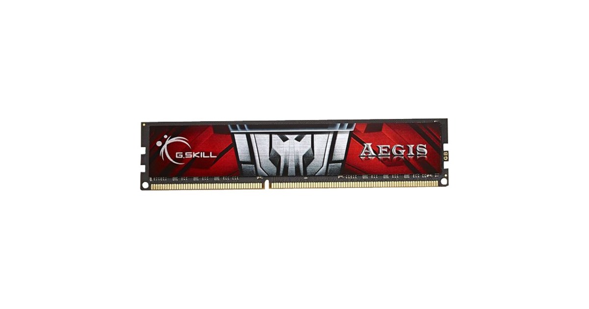 G.Skill DIMM 4 GB DDR3-1600, Arbeitsspeicher(F3-1600C11S-4GIS, AEGIS)
