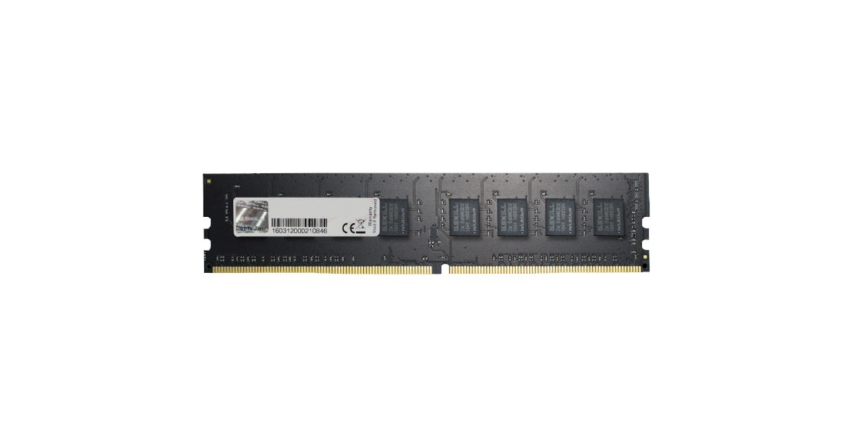 G.Skill DIMM 4 GB DDR4-2400, Arbeitsspeicher(F4-2400C17S-4GNT, Value)