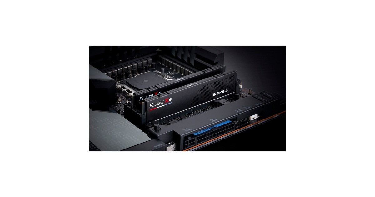 G.Skill DIMM 64 GB DDR5-6000 (2x 32 GB) Dual-Kit, Arbeitsspeicher(schwarz, F5-6000J3040G32GX2-FX5, Flare X5, AMD EXPO)