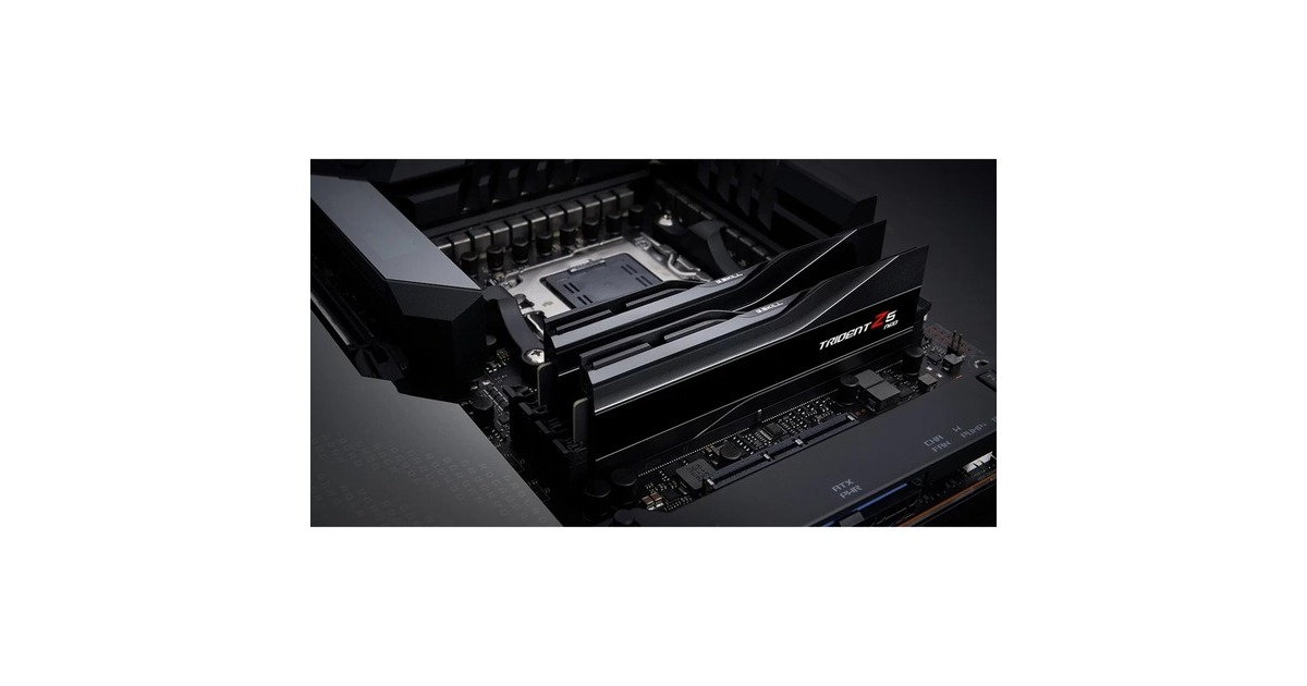 G.Skill DIMM 64 GB DDR5-6000 (2x 32 GB) Dual-Kit, Arbeitsspeicher(schwarz, F5-6000J3238G32GX2-TZ5N, Trident Z5 NEO, AMD EXPO)