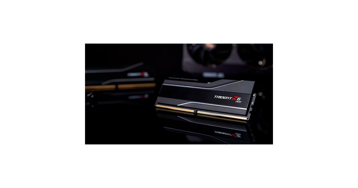 G.Skill DIMM 64 GB DDR5-6000 (2x 32 GB) Dual-Kit, Arbeitsspeicher(schwarz, F5-6000J3040G32GX2-TZ5N, Trident Z NEO, AMD EXPO)