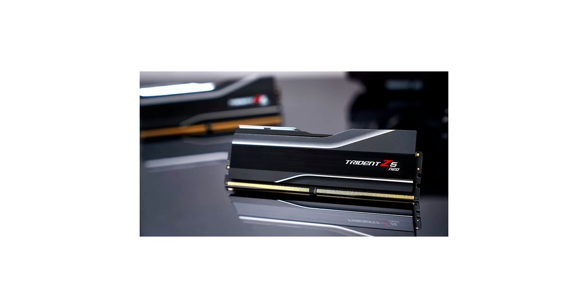 G.Skill DIMM 64 GB DDR5-6000 (2x 32 GB) Dual-Kit, Arbeitsspeicher(schwarz, F5-6000J3040G32GX2-TZ5N, Trident Z NEO, AMD EXPO)