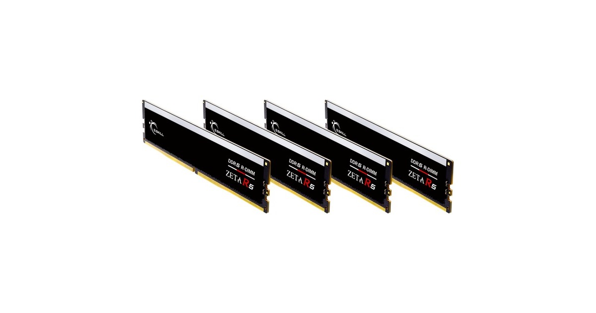 G.Skill DIMM 64 GB DDR5-6400 (4x 16 GB) Quad-Kit, Arbeitsspeicher(schwarz, F5-6400R3239G16GQ4-ZR5K, ZETA R5, INTEL XMP)
