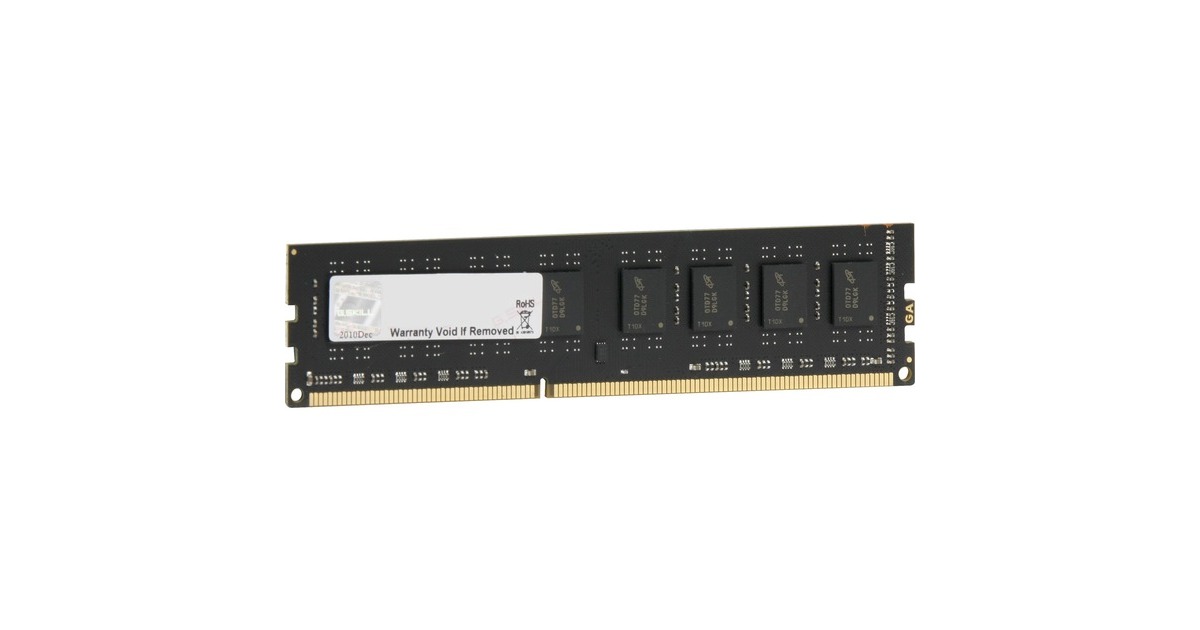 G.Skill DIMM 8 GB DDR3-1333, Arbeitsspeicher(F3-10600CL9S-8GBNT, Value)