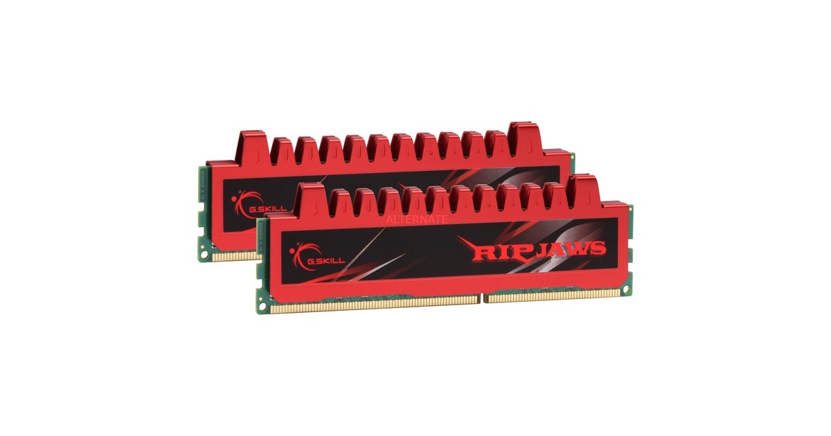G.Skill DIMM 8 GB DDR3-1600 (2x 4 GB) Dual-Kit, Arbeitsspeicher(F3-12800CL9D-8GBRL, Ripjaws, Lite Retail) G.Skill DIMM 8 GB DDR3-1600 (2x 4 GB) Dual-Kit, Arbeitsspeicher(F3-12800CL9D-8GBRL, Ripjaws, Lite Retail)