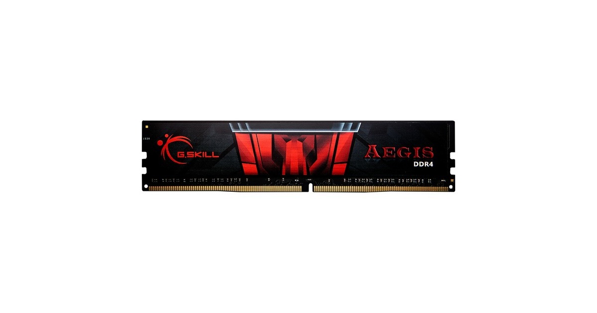 G.Skill DIMM 8 GB DDR4-2666, Arbeitsspeicher(F4-2666C19S-8GIS, Aegis, INTEL XMP)