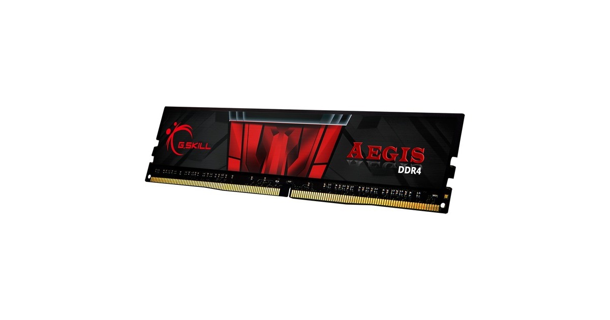 G.Skill DIMM 8 GB DDR4-2666, Arbeitsspeicher(F4-2666C19S-8GIS, Aegis, INTEL XMP)