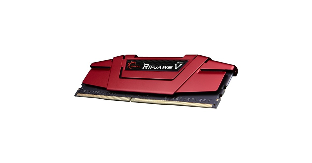 G.Skill DIMM 8 GB DDR4-2800, Arbeitsspeicher(F4-2800C17S-8GVR, Ripjaws V, INTEL XMP)