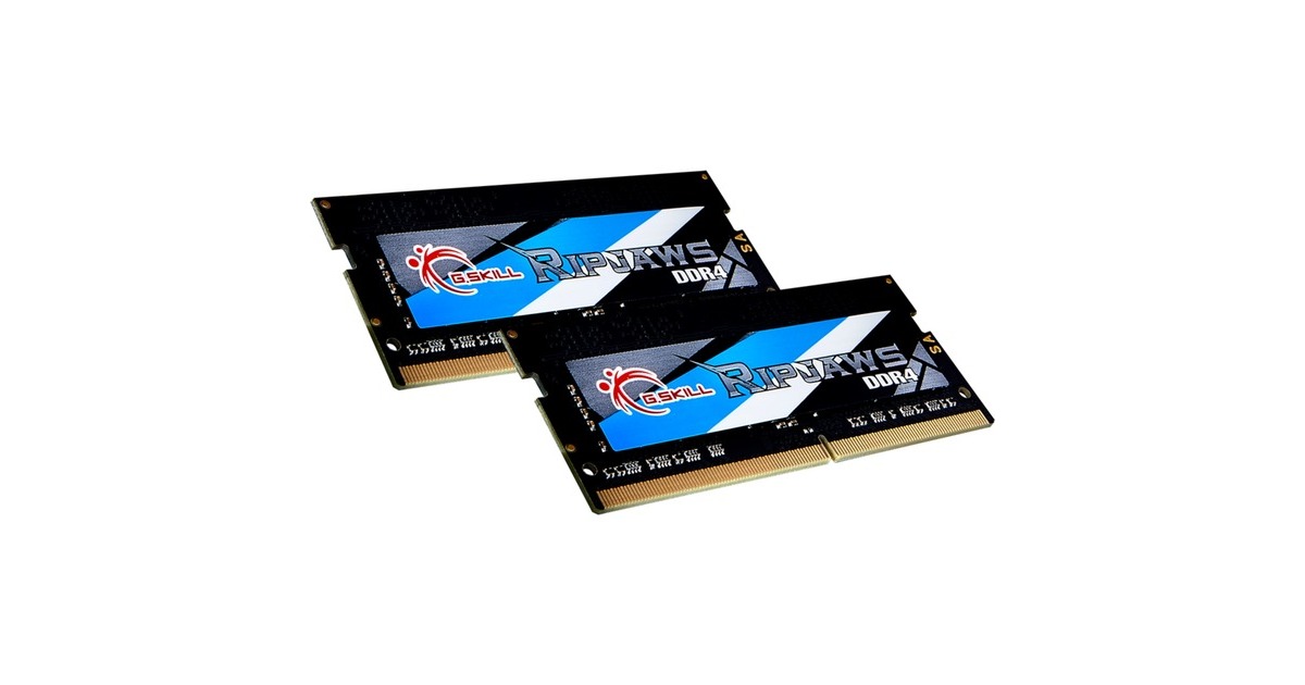 G.Skill SO-DIMM 16 GB DDR4-2133 (2x 8 GB) Dual-Kit, Arbeitsspeicher(F4-2133C15D-16GRS, Ripjaws)