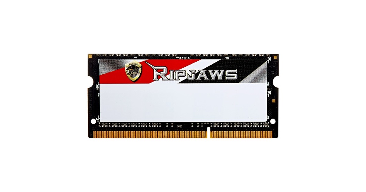 G.Skill SO-DIMM 4 GB DDR3-1600, Arbeitsspeicher(F3-1600C11S-4GRSL, Ripjaws)