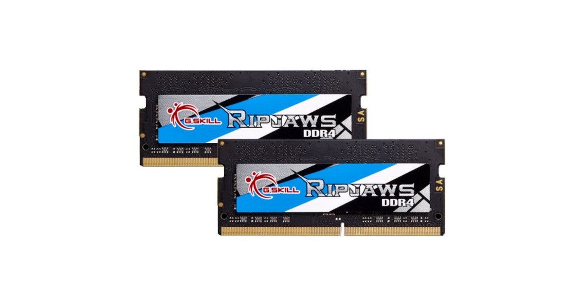 G.Skill SO-DIMM 8 GB DDR4-2133 (2x 4 GB) Dual-Kit, Arbeitsspeicher(F4-2133C15D-8GRS, Ripjaws) G.Skill SO-DIMM 8 GB DDR4-2133 (2x 4 GB) Dual-Kit, Arbeitsspeicher(F4-2133C15D-8GRS, Ripjaws)