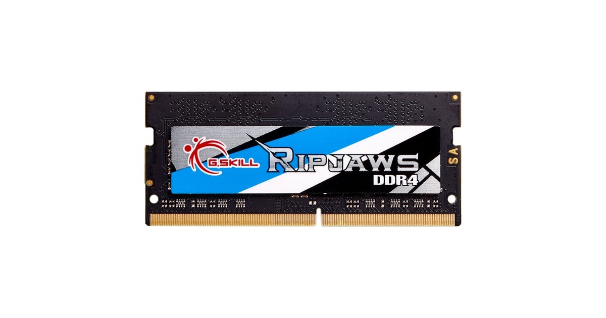 G.Skill SO-DIMM 8 GB DDR4-3200, Arbeitsspeicher(F4-3200C22S-8GRS, Ripjaws) G.Skill SO-DIMM 8 GB DDR4-3200, Arbeitsspeicher(F4-3200C22S-8GRS, Ripjaws)
