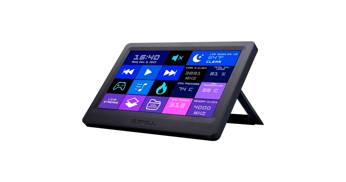 G.Skill WigiDash, Keypad(schwarz)