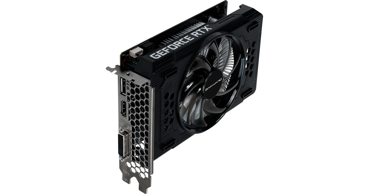 Gainward GeForce RTX 3050 Pegasus, Grafikkarte(1x DisplayPort, 1x HDMI 2.1, 1x DVI-D)