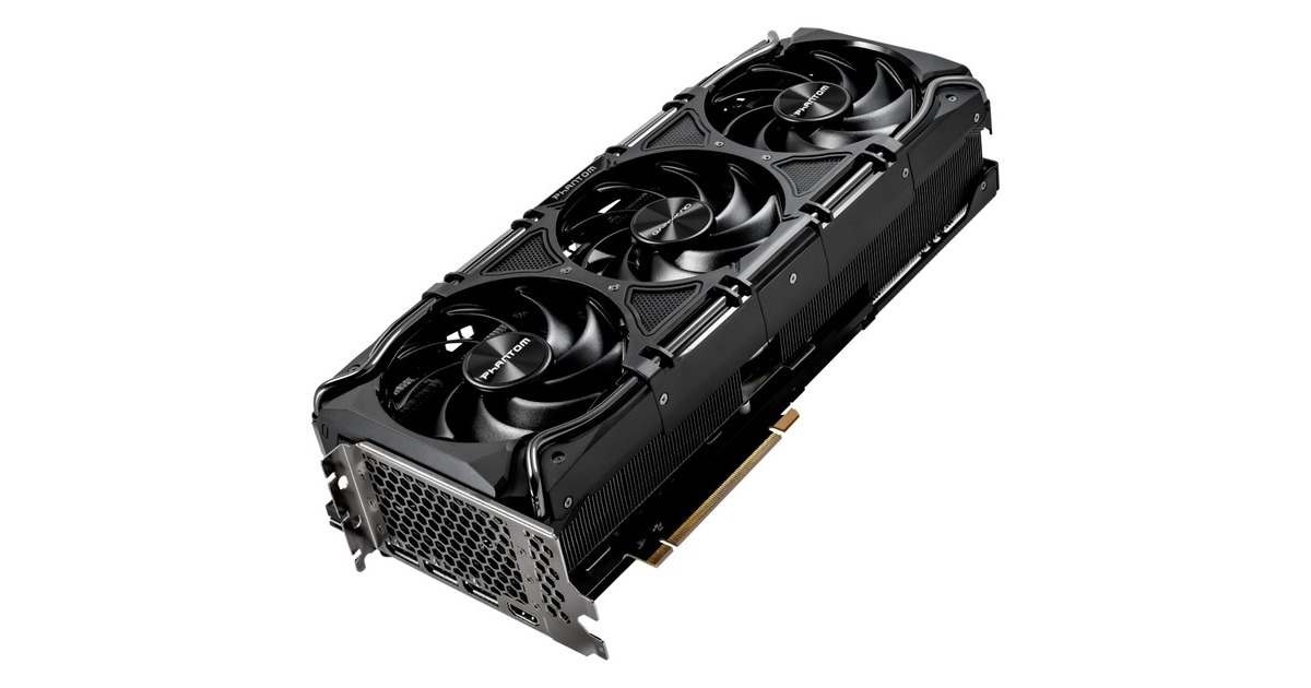 Gainward GeForce RTX 4090 Phantom GS, Grafikkarte(schwarz, DLSS 3, 3x DisplayPort, 1x HDMI 2.1)