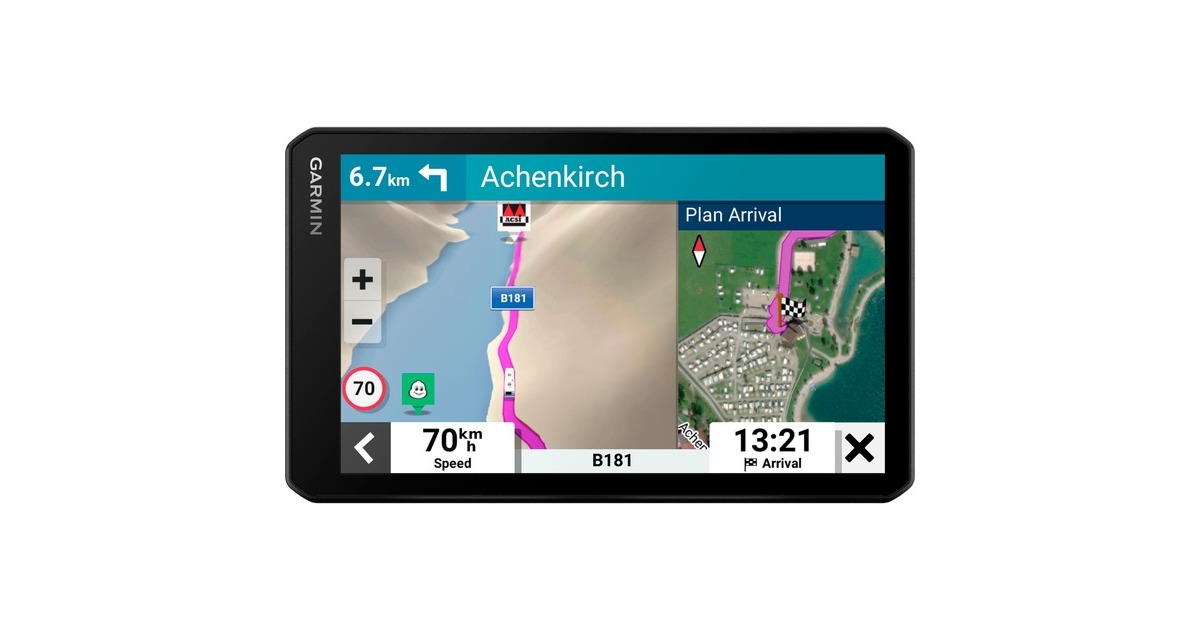 Garmin Camper 795 (2022), Navigationssystem(schwarz, Karten: Europa)