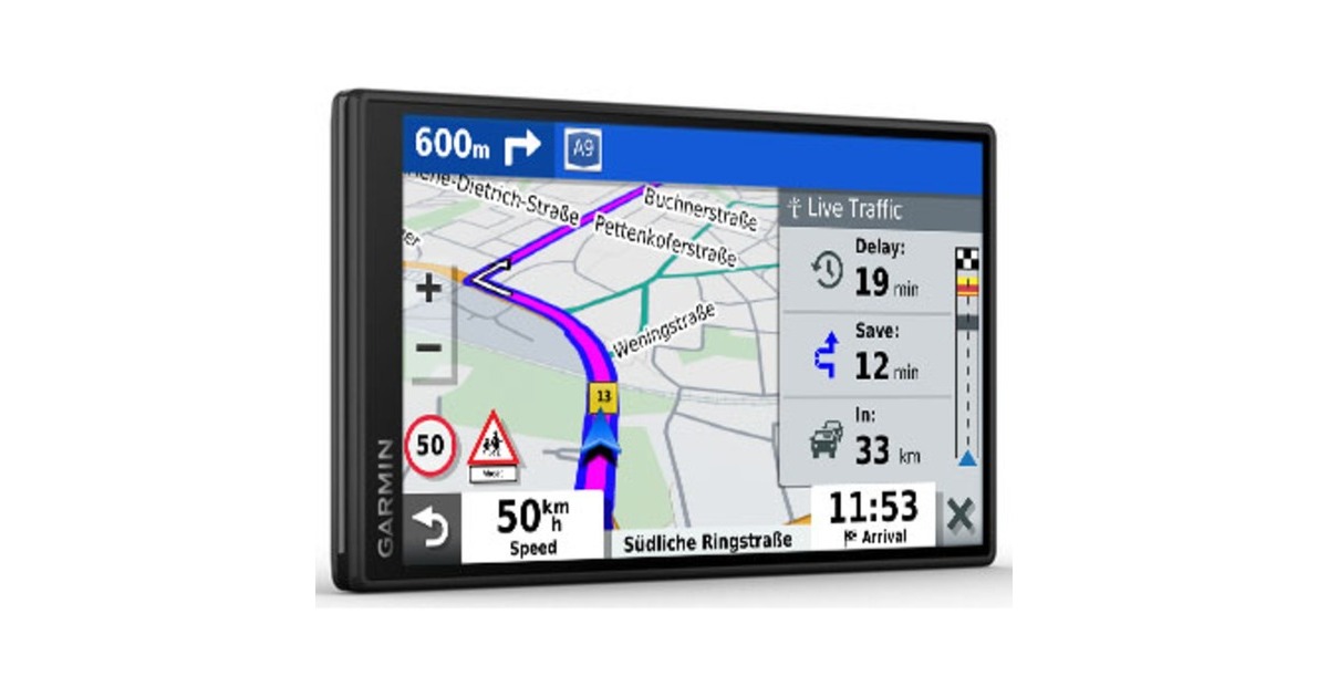 Garmin DriveSmart 65 EU MT-D, Navigationssystem