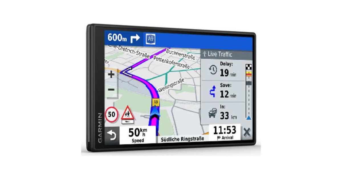 Garmin DriveSmart 65 EU MT-S, Navigationssystem