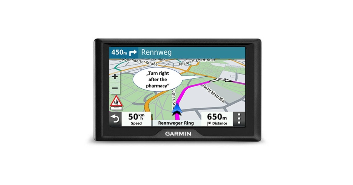 Garmin Drive 52 EU MT RDS, Navigationssystem