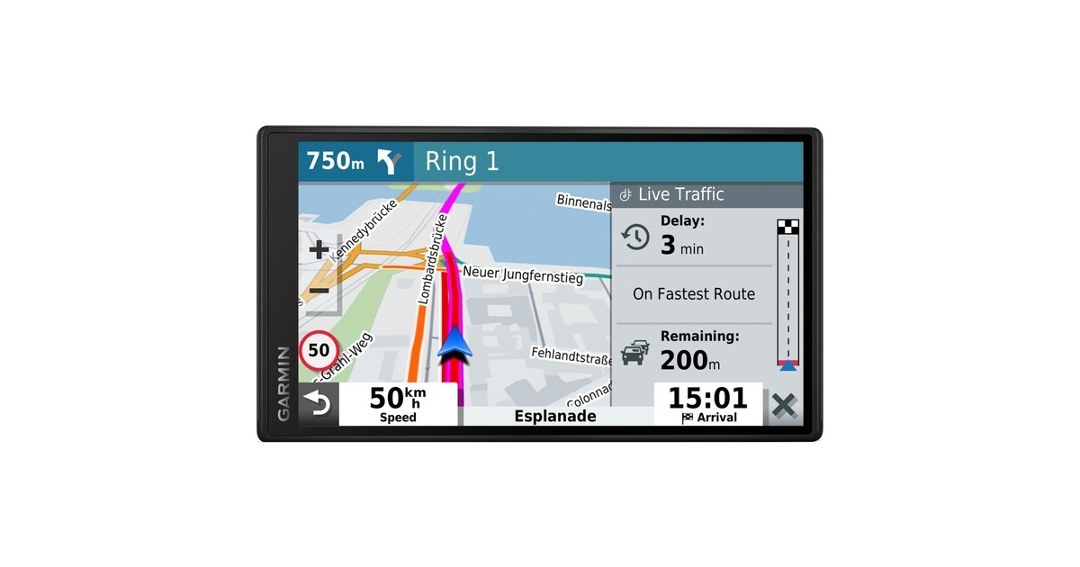 Garmin Drive 55, Navigationssystem
