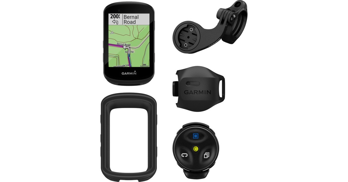 Garmin Edge 530 Mountainbike-Bundle, Fahrradcomputer(schwarz, inkl. Geschwindigkeitssensor, Edge-Fernbedienung)
