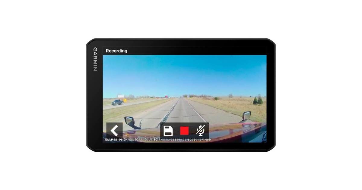 Garmin dezlCam LGV710, Navigationssystem(schwarz)