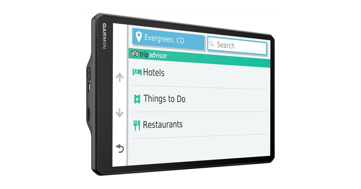 Garmin dezl LGV1000, Navigationssystem