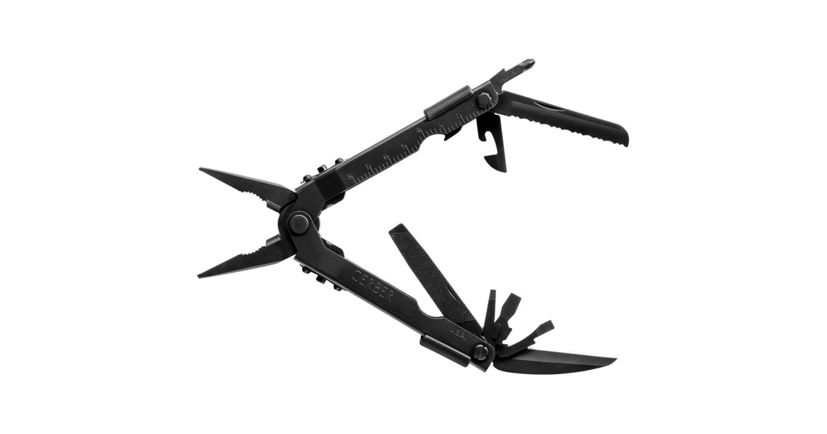 Gerber Multitool Multi-Plier 600 Basic Black(schwarz, 14 Tools)