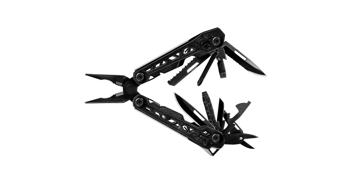 Gerber Multitool Truss(schwarz, 17 Tools)