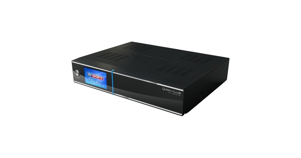 GigaBlue UHD Quad 4K, Sat-Receiver(schwarz, DVB-S2) GigaBlue UHD Quad 4K, Sat-Receiver(schwarz, DVB-S2)