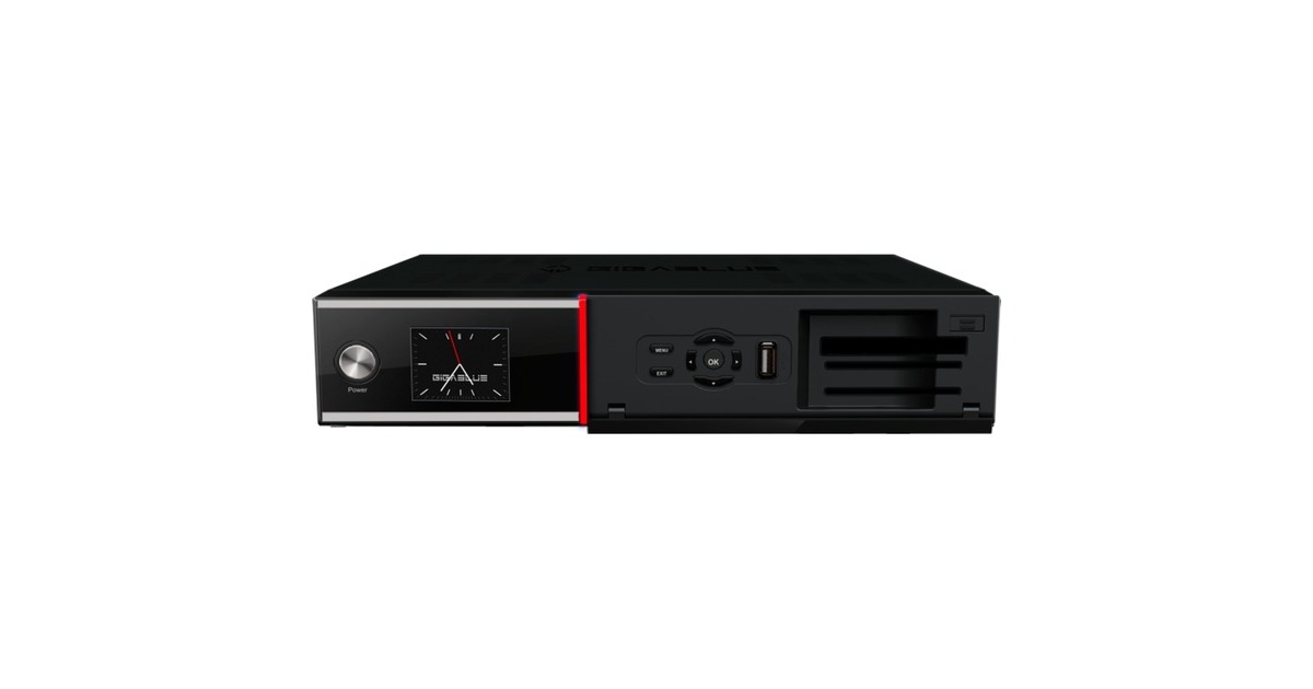 GigaBlue Ultra HD UE 4K, Sat-Receiver(schwarz, DVB-S2 FBC Tuner, Dual Core)
