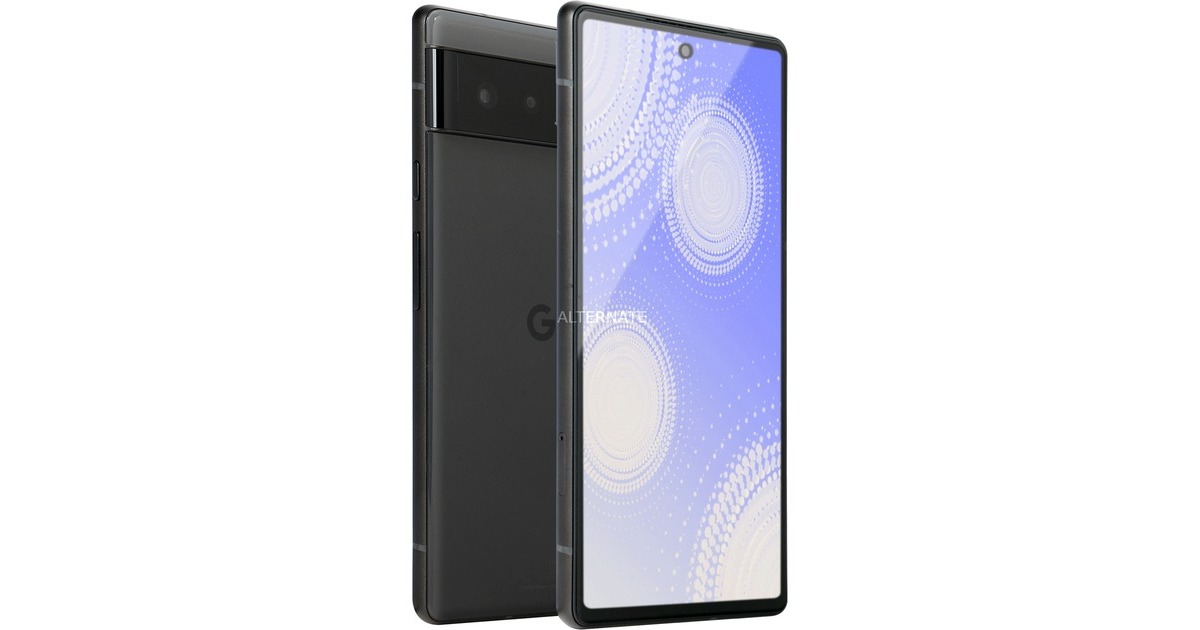 Google Pixel 6 128GB, Handy(Stormy Black, Android 12)