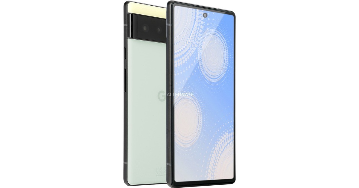 Google Pixel 6 128GB, Handy(Sorta Seafoam, Android 12)