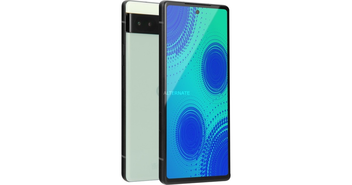 Google Pixel 6a 128GB, Handy(Sage, Android 12)