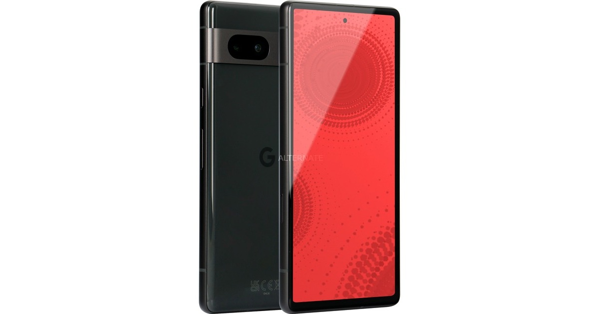 Google Pixel 7a 128GB, Handy(Charcoal, Android 13)