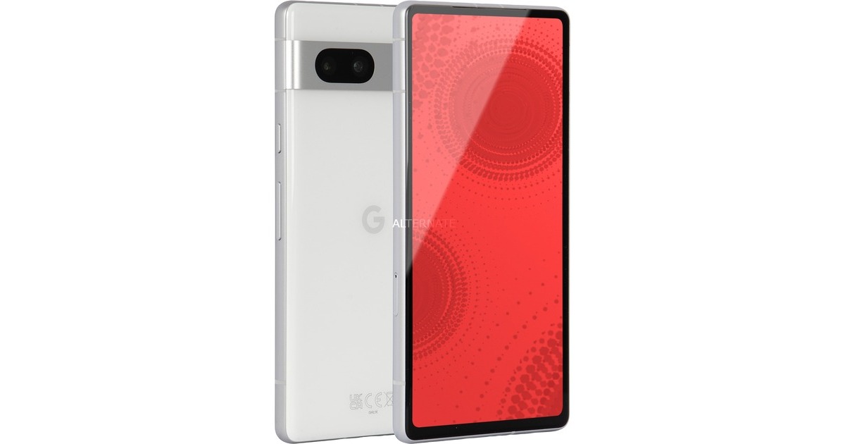 Google Pixel 7a 128GB, Handy(Snow, Android 13, 8 GB LPDDR5)