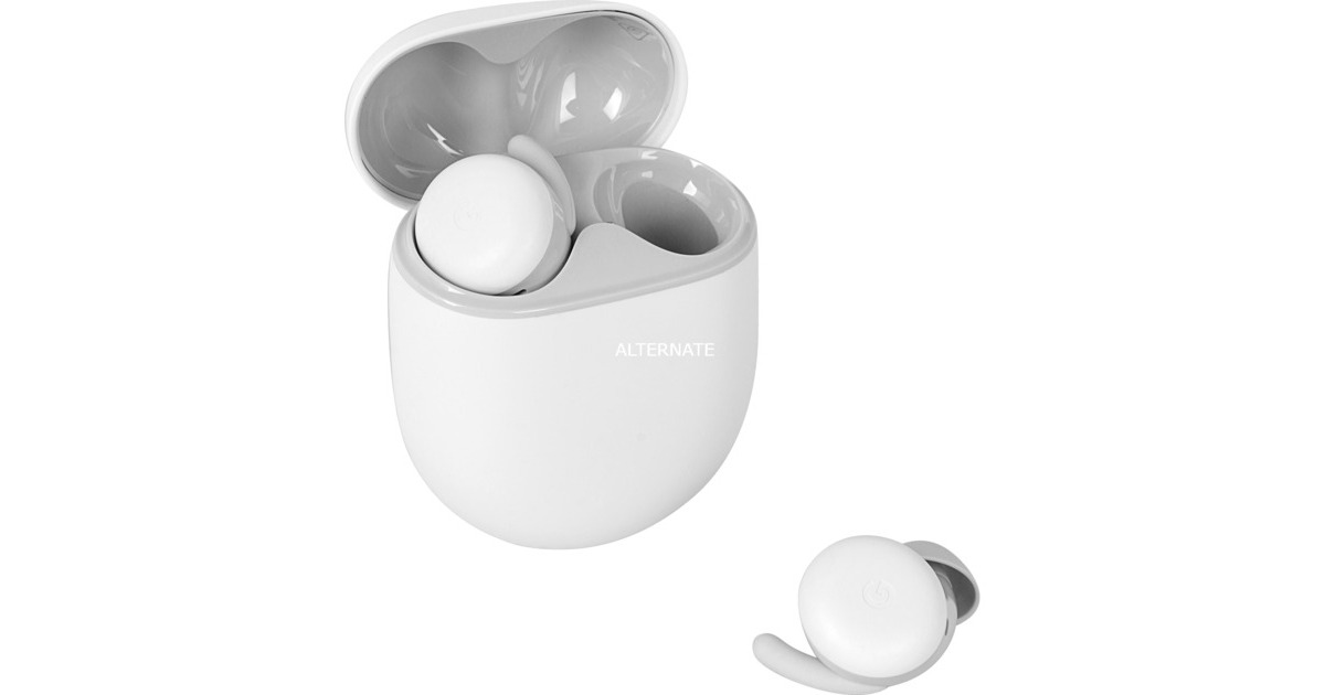 Google Pixel Buds A-Series, Kopfhörer(weiß, USB-C, Bluetooth)