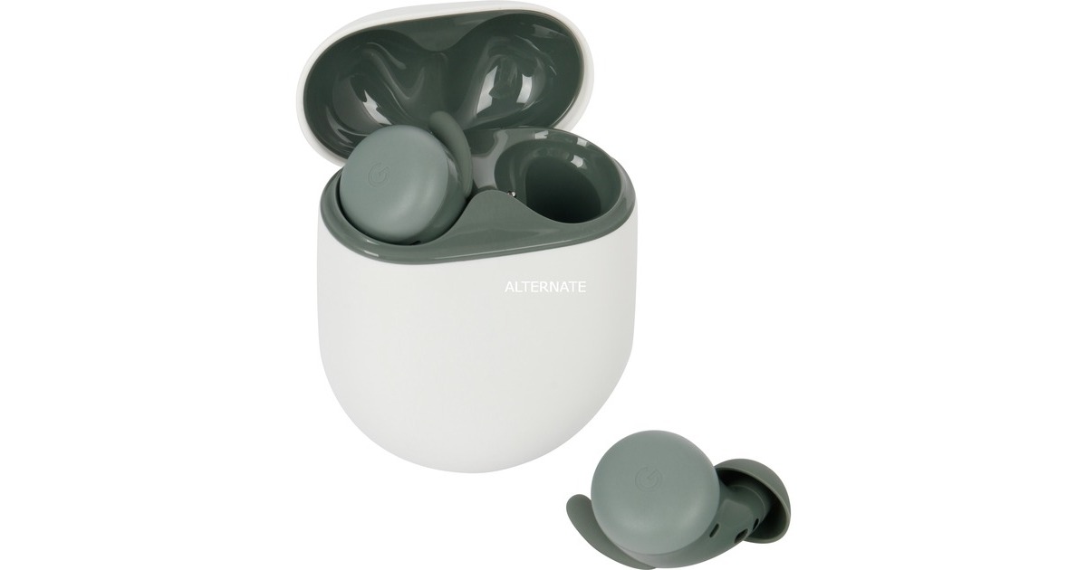 Google Pixel Buds A-Series, Kopfhörer(olivgrün, USB-C, Bluetooth)