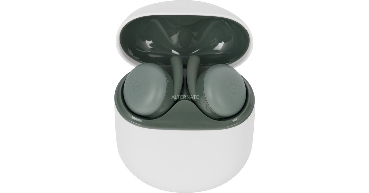 Google Pixel Buds A-Series, Kopfhörer(olivgrün, USB-C, Bluetooth)