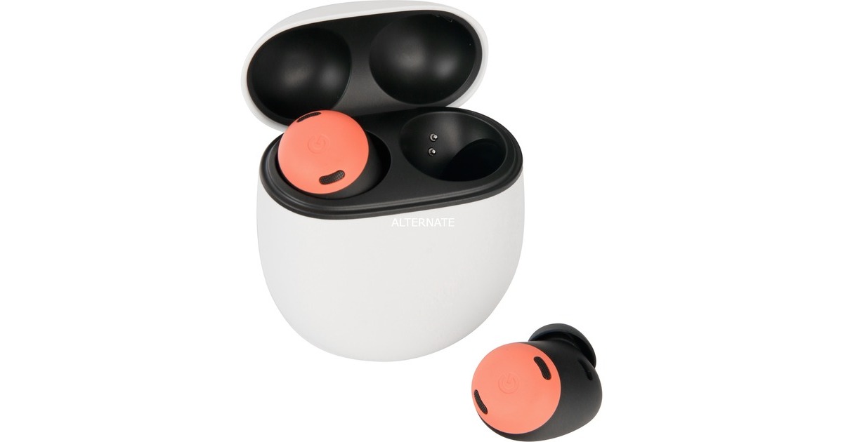 Google Pixel Buds Pro, Kopfhörer(koralle, Bluetooth, ANC, USB-C)