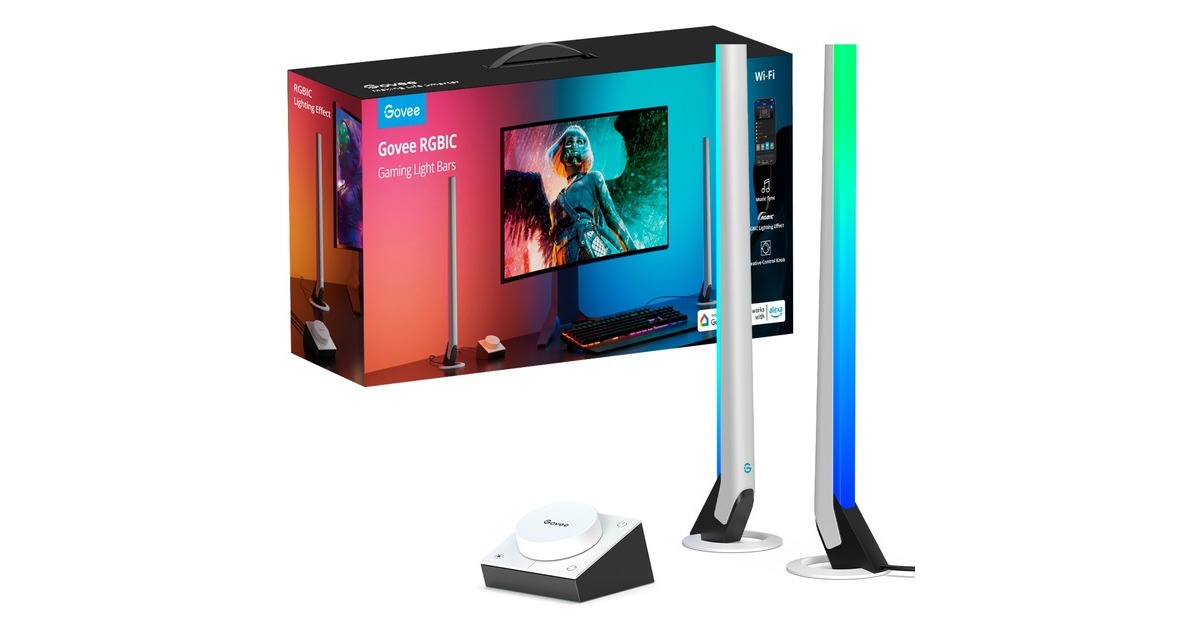 Govee RGBIC Gaming Light Bars, LED-Leuchte