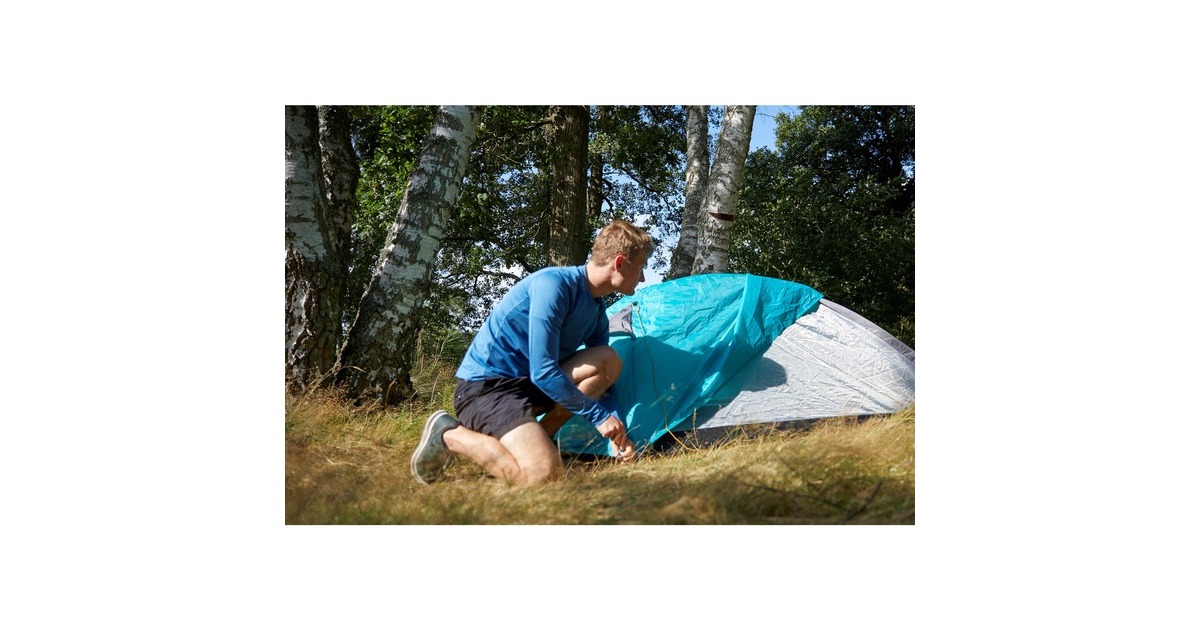 Grand Canyon Kuppelzelt APEX 1, Blue Grass(blau/grau, 1 bis 2 Personen)