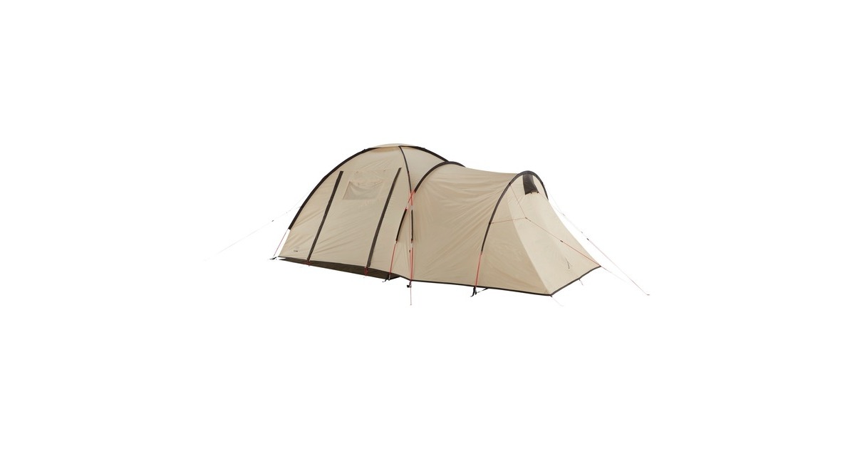 Grand Canyon Kuppelzelt ATLANTA 3, Mojave Desert(beige, mit Tunnel-Schlafkabine)
