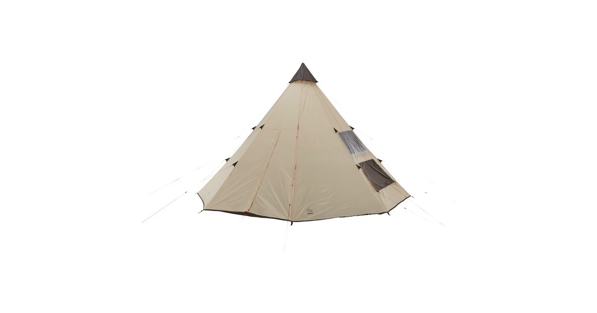 Grand Canyon Rundzelt BLACK FALLS 8, Mojave Desert, Ø 500cm(beige/braun)