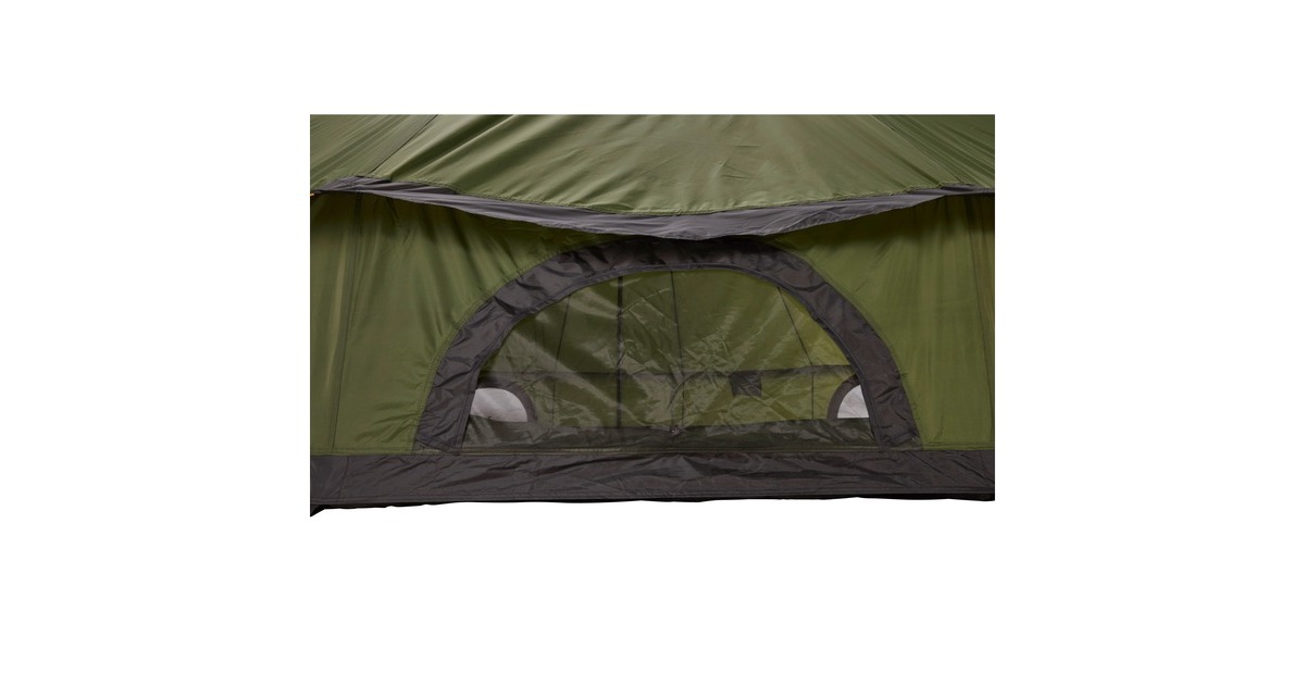 Grand Canyon Rundzelt INDIANA 10, Capulet Olive, Ø 500cm(olivgrün/braun)