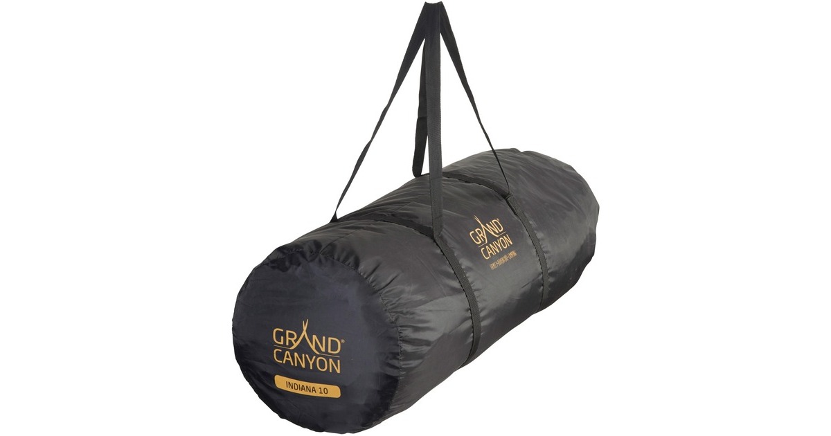 Grand Canyon Rundzelt INDIANA 10, Capulet Olive, Ø 500cm(olivgrün/braun)