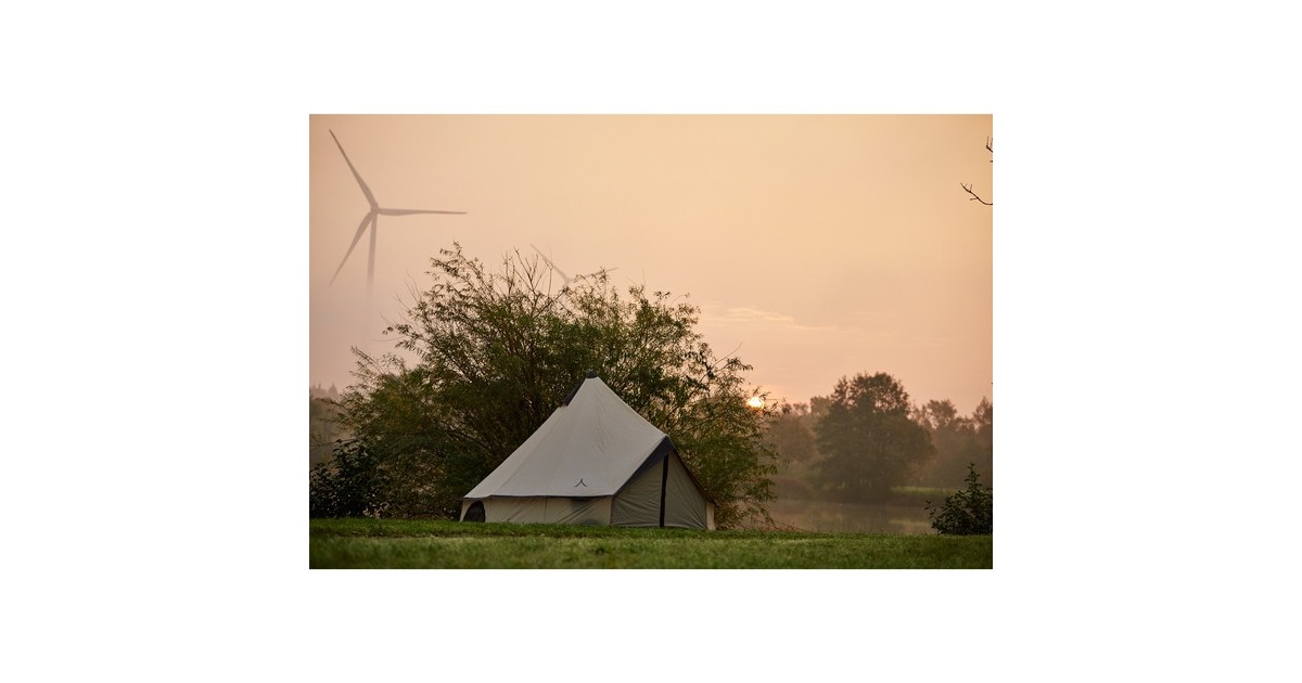 Grand Canyon Rundzelt INDIANA 10, Mojave Desert, Ø 500cm(beige/braun)