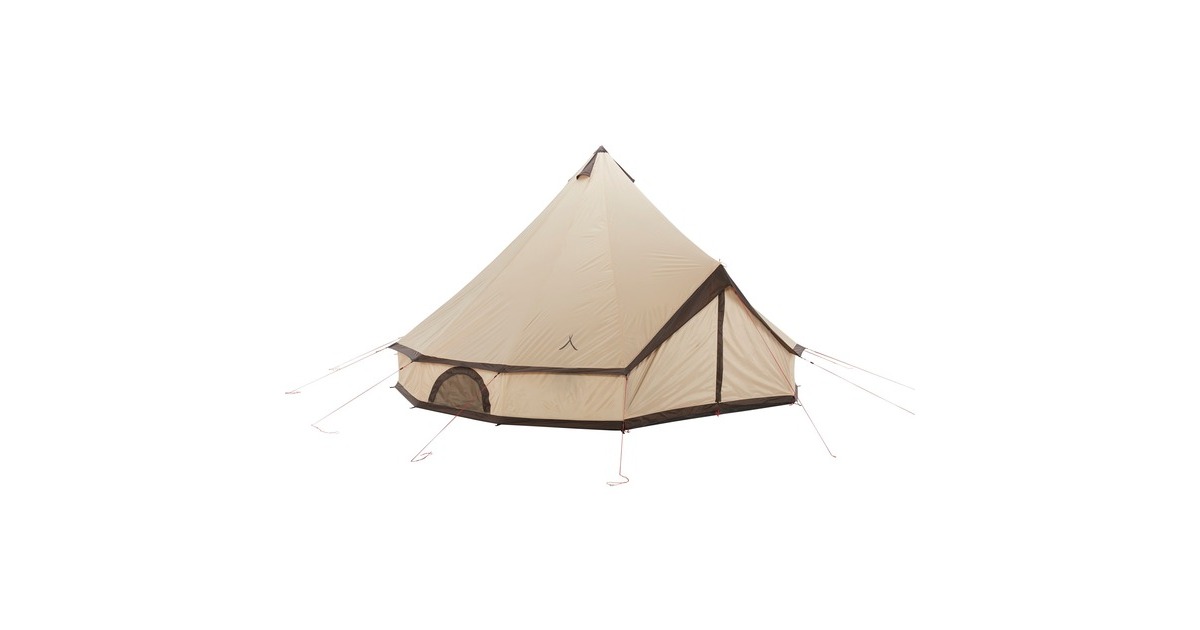Grand Canyon Rundzelt INDIANA 10, Mojave Desert, Ø 500cm(beige/braun)