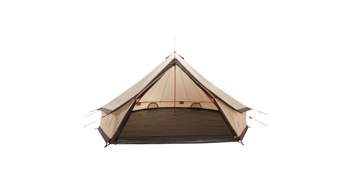 Grand Canyon Rundzelt INDIANA 10, Mojave Desert, Ø 500cm(beige/braun)